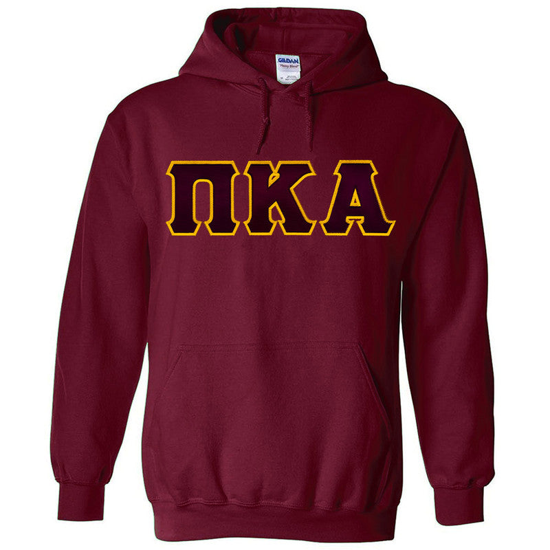 Fraternity & Sorority Premium Letter Hoodie by Gildan