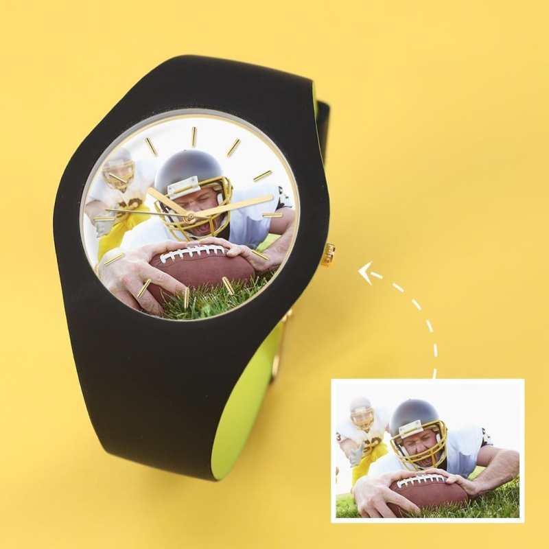 Custom Photo Watch - Silicone Strap 41mm